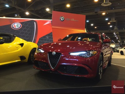 2017 Alfa Romeo Giulia Quadrifoglio - at the Houston Auto Show