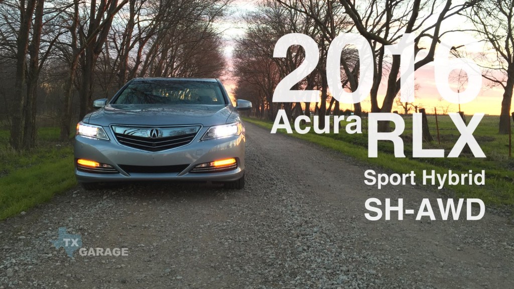 The 2016 Acura RLX Sport Hybrid SH-AWD