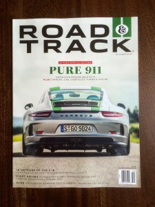 Road & Track magazine is written for the automotive enthusiast and contains information about cars and driving blended with wide-ranging feature stories, entertainment and racing coverage. 