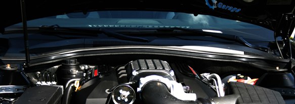 the Engine of the 2011 Chevrolet Camaro ZL560