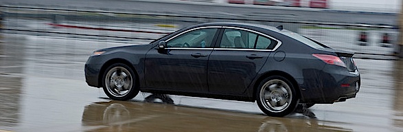 2011 Acura TL on the track!