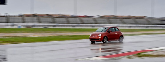 2012 Fiat 500 at the Texas Auto Roundup 