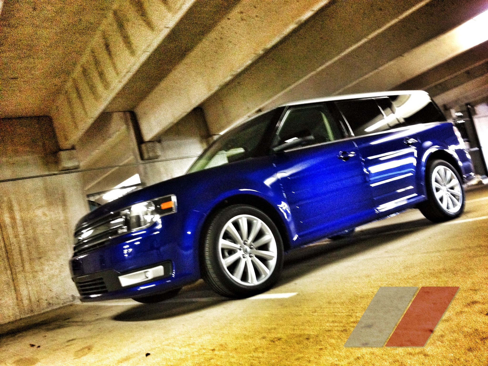 2013 Ford Flex SEL in the garage at txGarge