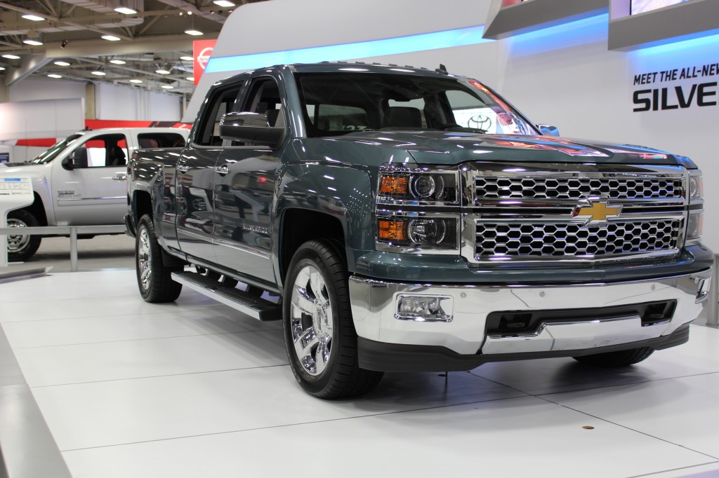 2014 Chevrolet Silverado at the Dallas Auto Show
