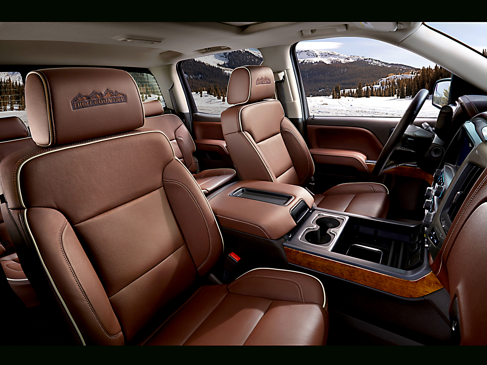 2014 Chevrolet Silverado High Country Interior Txgarage