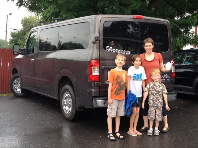 Big Families Deliver Big Kudos to Nissan's NV3500 Passenger Van