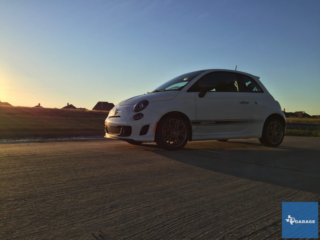 Italy at home in Texas. The Fiat 500 Abarth.