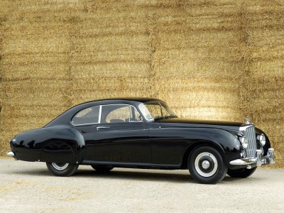 The Bentley Continental coupe from 1952