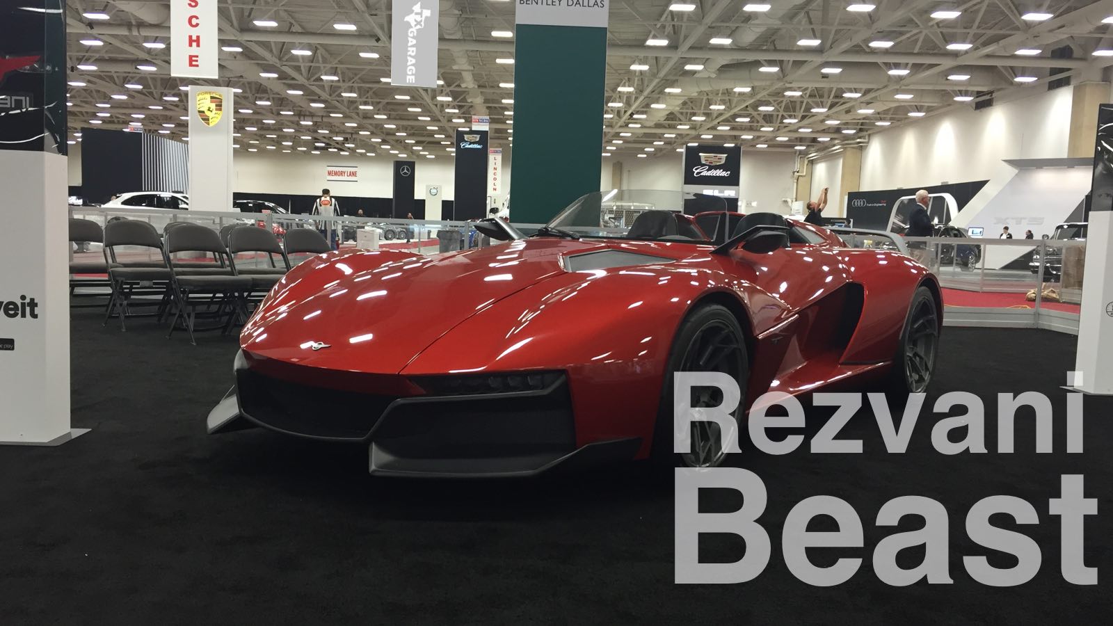 The Rezvani Beast at the DFW Auto Show