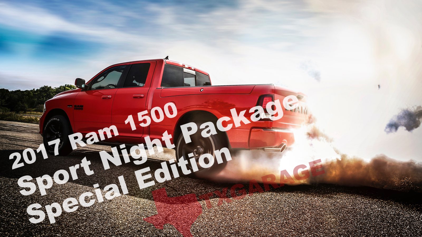 the new 2017 Ram 1500 Sport Night Package Special Edition